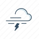 cloud, ui, weather, interface, moon, rain 