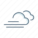 cloud, ui, weather, interface, moon, network, night 