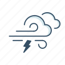 cloud, ui, weather, interface, moon, user 