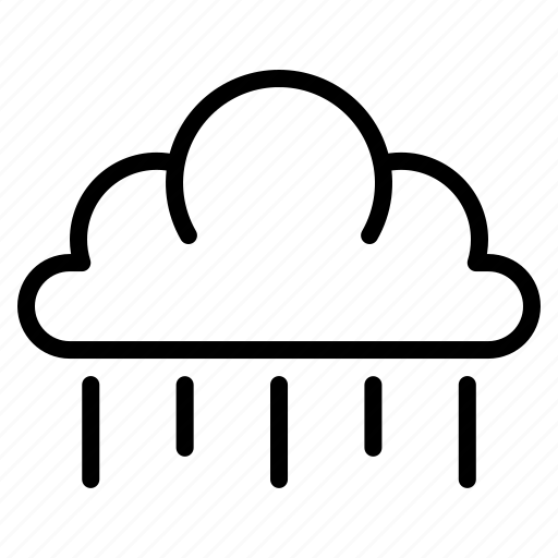 Cloud, forecast, rain, weather icon - Download on Iconfinder