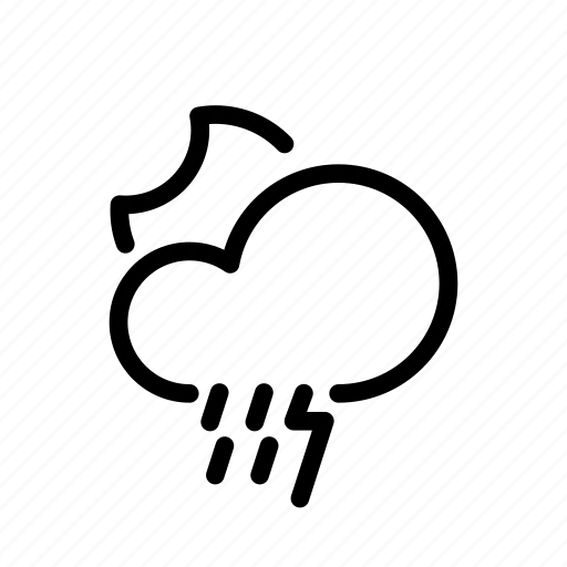 Cloud, ui, weather, forecast, rain, storage icon - Download on Iconfinder