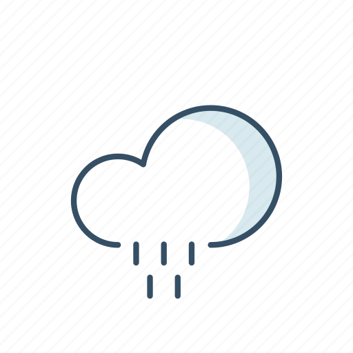 Weather, moon, rain icon - Download on Iconfinder