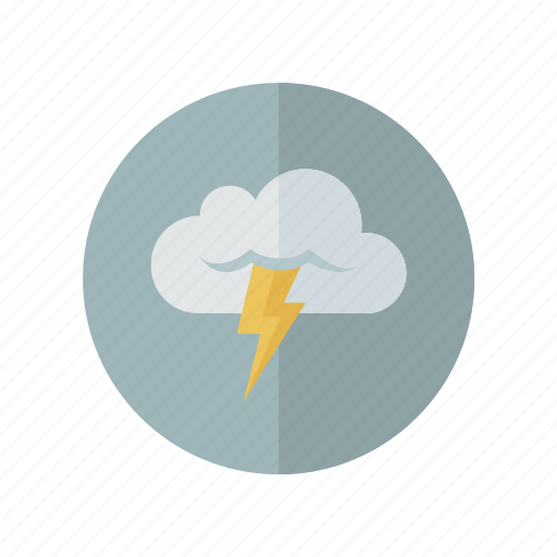 Grey, storm, weather icon - Download on Iconfinder