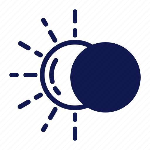 Eclipse, sun, weather icon - Download on Iconfinder