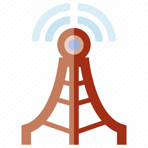 Antenna, communication, communication tower, signal, transmission, wifi, wireless icon - Download on Iconfinder