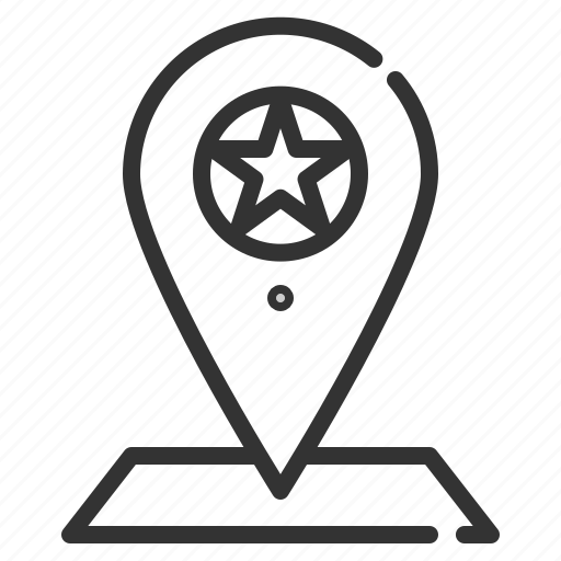 Direction, gps, location, map, navigation, pin, point icon - Download on Iconfinder