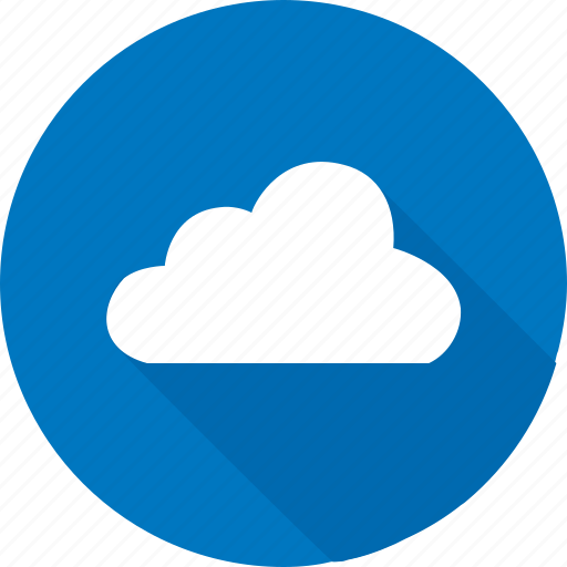Blue, cloud, data, hosting, online, whether icon - Download on Iconfinder