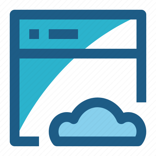 Page, cloud, web, browser icon - Download on Iconfinder