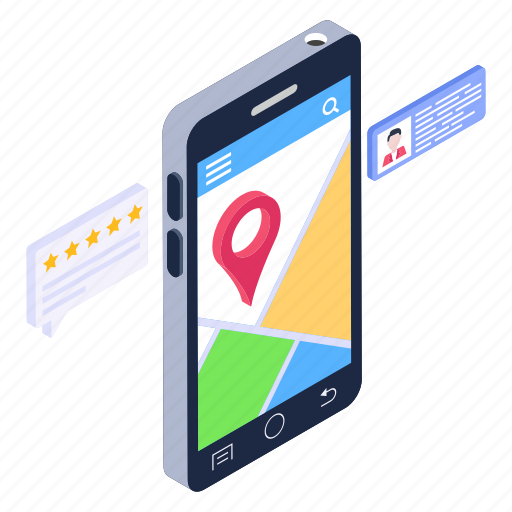 Mobile map, mobile location, mobile direction, mobile navigation, mobile gps icon - Download on Iconfinder