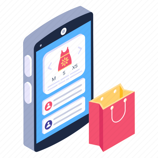 Buy now, mobile shopping, shopping app, mobile purchase, select product icon - Download on Iconfinder