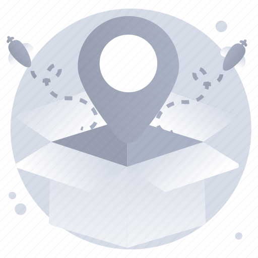 Parcel location, delivery location, package location, logistic location, shipping location icon - Download on Iconfinder