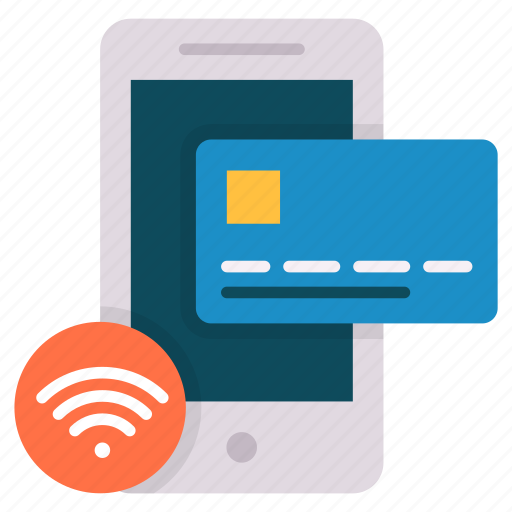 Payment, wireless, contactless, mobile, signal, connection, phone icon - Download on Iconfinder