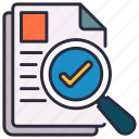 document, explore, file, find, magnifier, search, text
