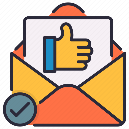 Data, protection, envelope, approved, mail, email icon - Download on Iconfinder