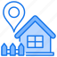 home, house, location, marker, pin, pointer 