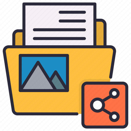 Document, file, share, sharing, sync icon - Download on Iconfinder