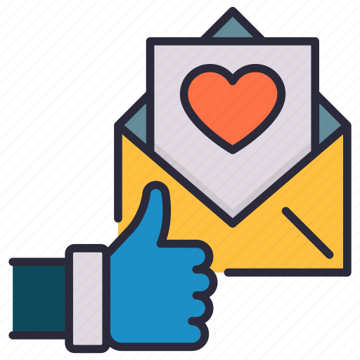 Lovely, feedback, letter, heat icon - Download on Iconfinder
