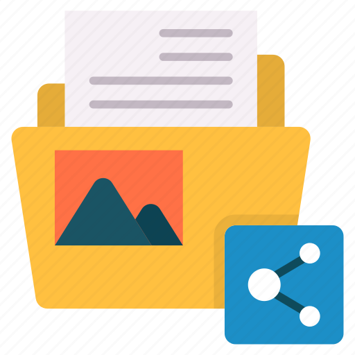 Document, file, share, sharing, sync icon - Download on Iconfinder