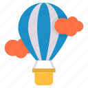 air, balloon, airplane, balloons, delivery