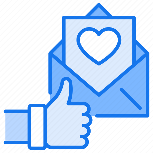 Lovely, feedback, letter, heat icon - Download on Iconfinder