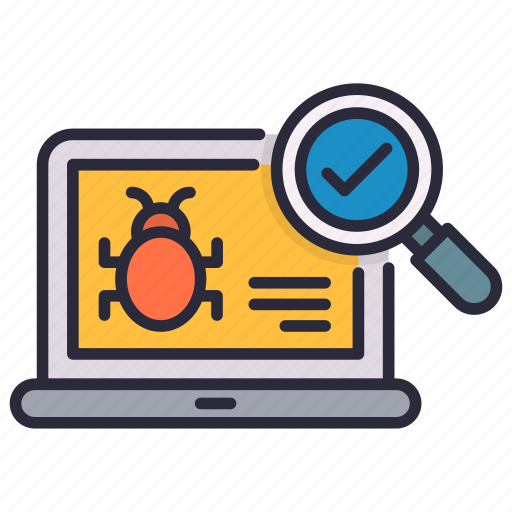 Bug, fixing, repair, laptop icon - Download on Iconfinder