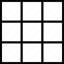 grid, squares, shape