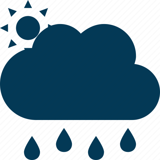 Clouds, rain, raining, rainy climate, weather icon - Download on Iconfinder