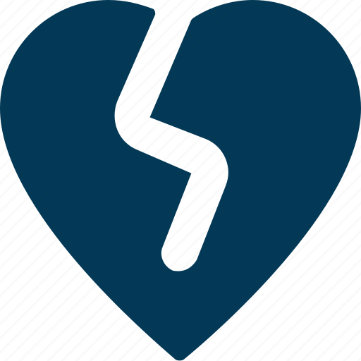 Breakup, broken heart, heart, heartbreak, hurt icon - Download on Iconfinder