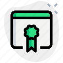 web, certificate, page, badge