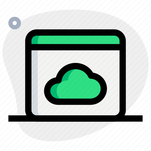Web, cloud, page, storage icon - Download on Iconfinder