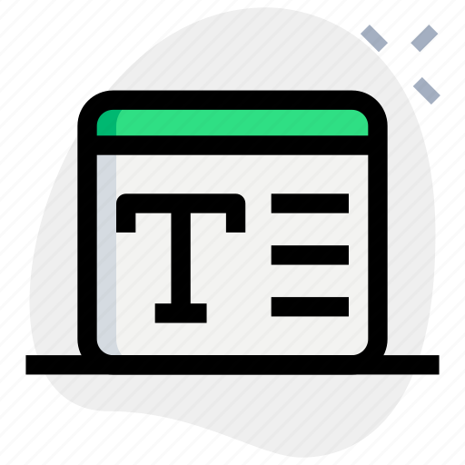Web, font, text, page icon - Download on Iconfinder