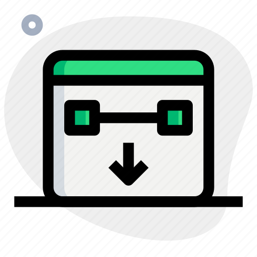 Web, down, page, download icon - Download on Iconfinder
