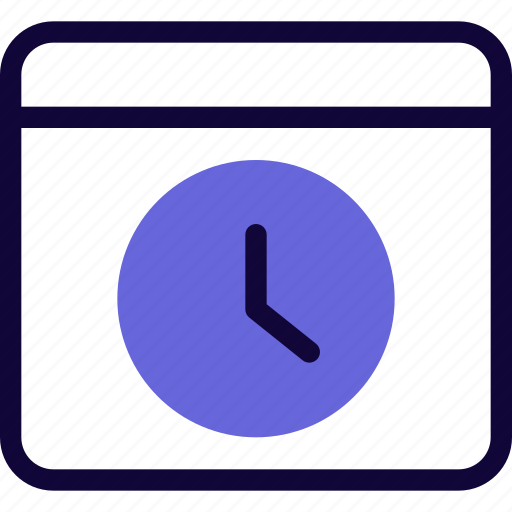 Web, time, page, clock icon - Download on Iconfinder