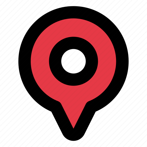Location, pin, sign, map, navigation, direction, destination icon - Download on Iconfinder