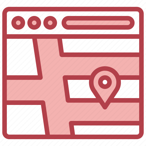 Map, location, pointer, maps, and icon - Download on Iconfinder