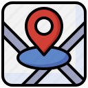 location, here, map, point, pointer