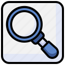 search, web, button, loupe, magnifier, magnifying, glass