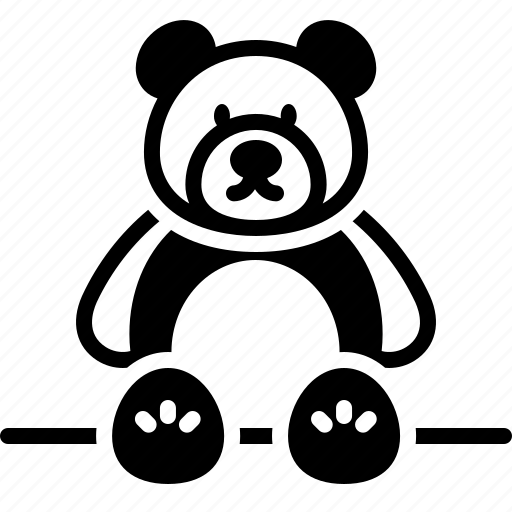 Toy, teddy, bear, soft toy, stuffed, adorable, ted icon - Download on Iconfinder
