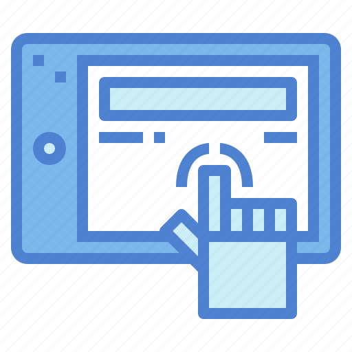 Finger, internet, tablet, technology icon - Download on Iconfinder