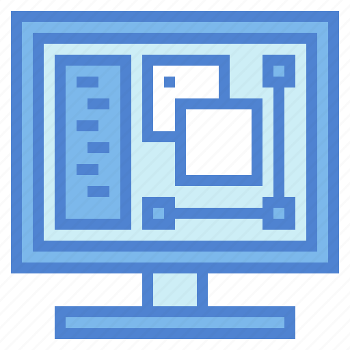Computer, design, graphic, layout, web icon - Download on Iconfinder