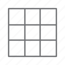 grid, shape, layout, wireframe