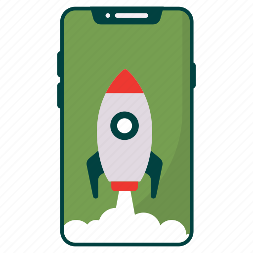 Marketing, technology, launch, mobile icon - Download on Iconfinder