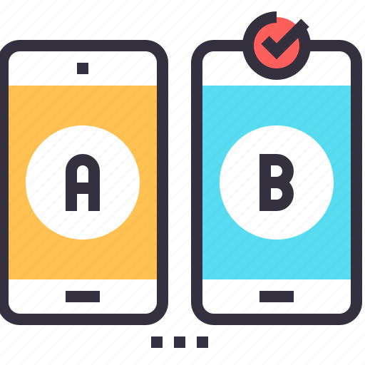 Ab, comparison, mobile, test, testing, usability, web icon - Download on Iconfinder