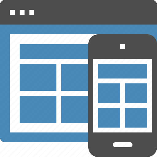 Adaptive, design, development, device, mobile, responsive, web icon - Download on Iconfinder