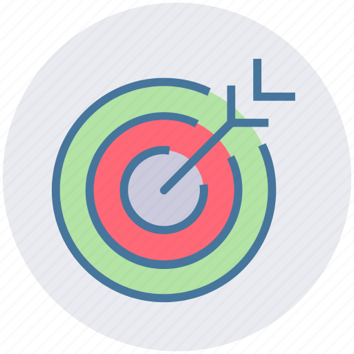 Aim, arrow, bullseye, center, goal, shoot, target icon - Download on Iconfinder