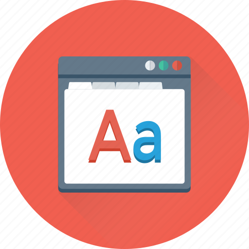 Alphabet, font, web font, webpage, website icon - Download on Iconfinder