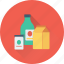bottle, grocery, jar, juice carton, milk pack 