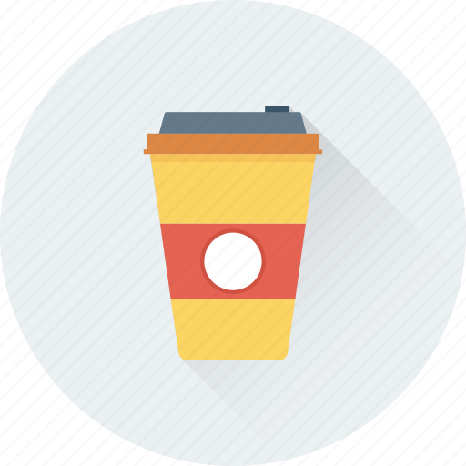 Coffee, coffee cup, cold coffee, disposable cup, paper cup icon - Download on Iconfinder