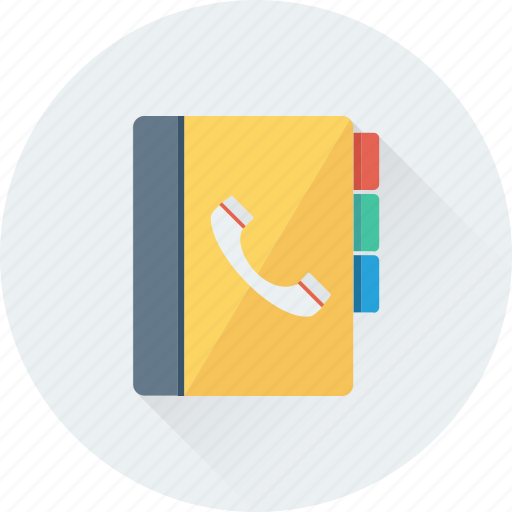Account book, address book, contacts, phone directory, phonebook icon - Download on Iconfinder