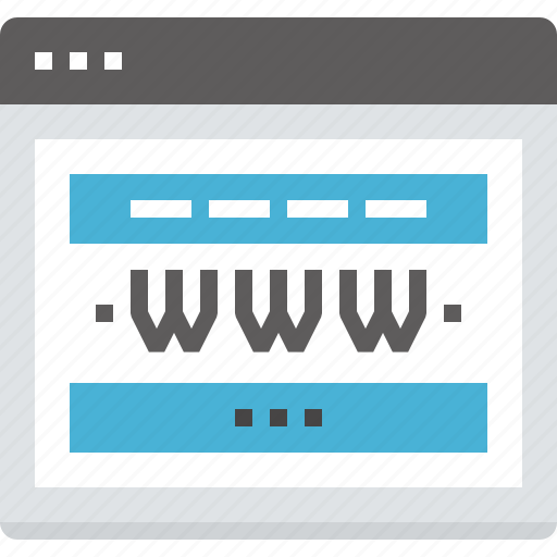 Domain, hosting, internet, network, web, website, www icon - Download on Iconfinder